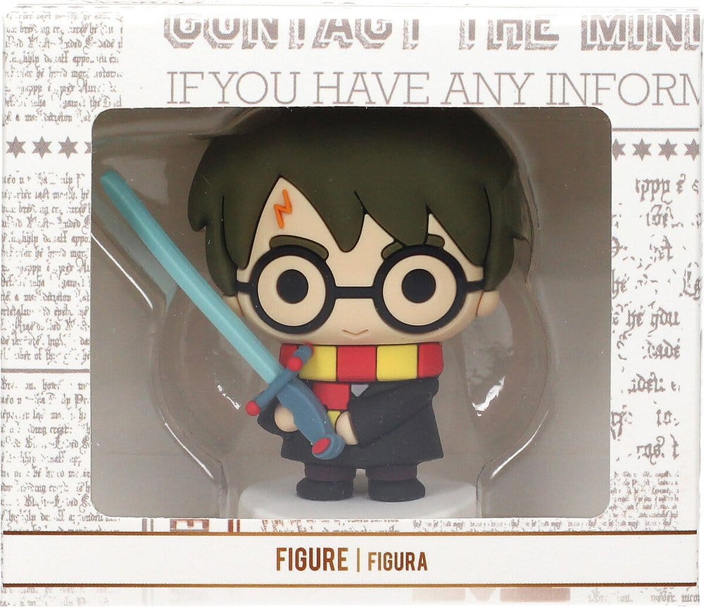 Harry Potter Rubber Mini Figure Harry Potter with Sword 8 cm 8435450223112