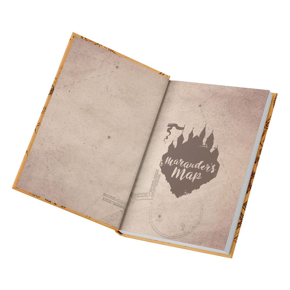 Harry Potter Notebook with Light Marauder's M 8435450232640