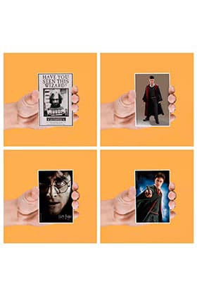 Harry Potter 4-Piece Magnets Set  8435450240058