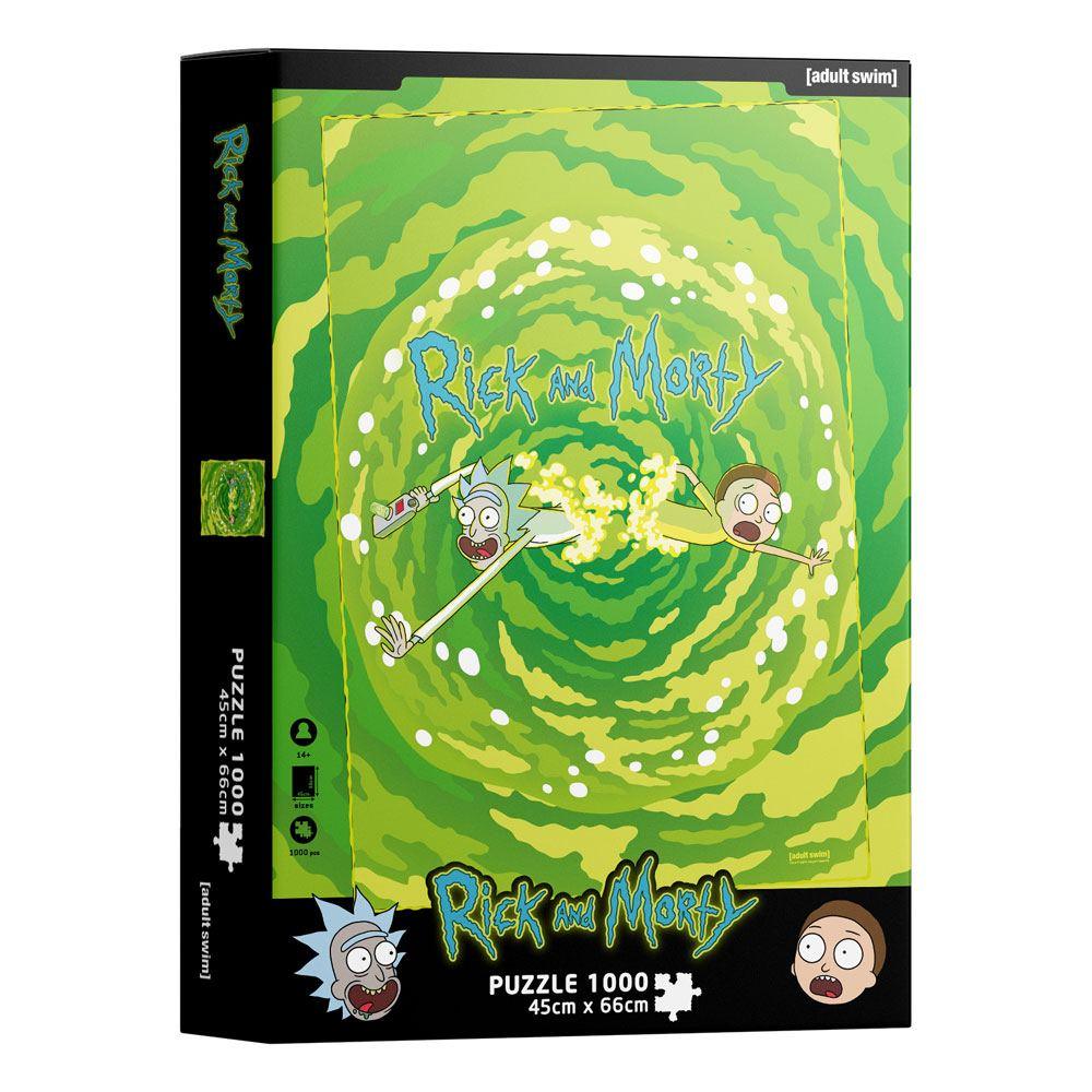 Puzzel Rick And Morty Portal 1000 Piece - Amuzzi