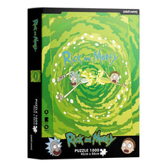 Puzzel Rick And Morty Portal 1000 Piece - Amuzzi