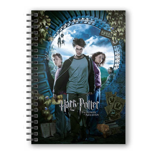 Harry Potter Notebook with 3D-Effect Harry Potter and the Prisoner of Azkaban 8435450250415