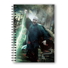 Harry Potter Notebook with 3D-Effect Voldemort Poster 8435450250422