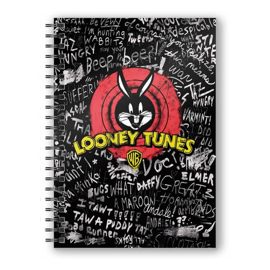 Looney Tunes Notebook With 3D-Effect Bugs Bunny Face - Amuzzi