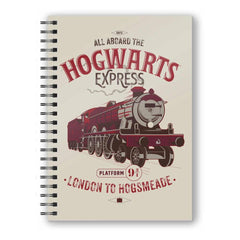 Harry Potter Notebook With 3D-Effect All Aboard The Hogwarts Express - Amuzzi