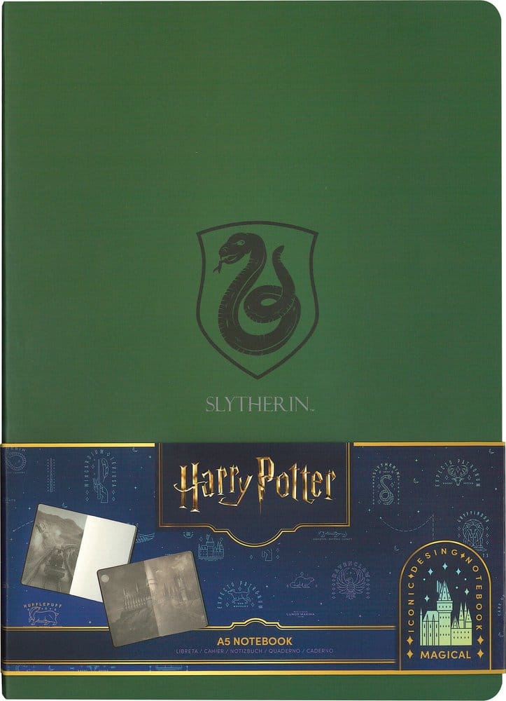 Harry Potter Softcover Notebook Slytherin 21 cm 8435450264474