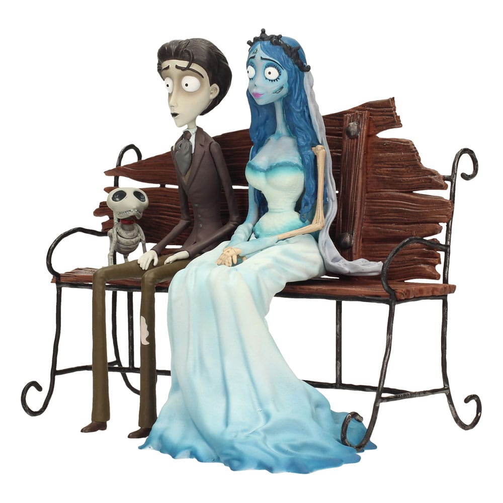 Corpse Bride Gift Set figure & Keyring Victor & Emily 8435450269196