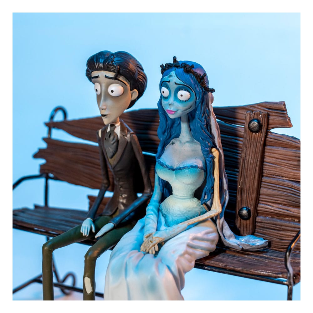 Corpse Bride Gift Set figure & Keyring Victor & Emily 8435450269196