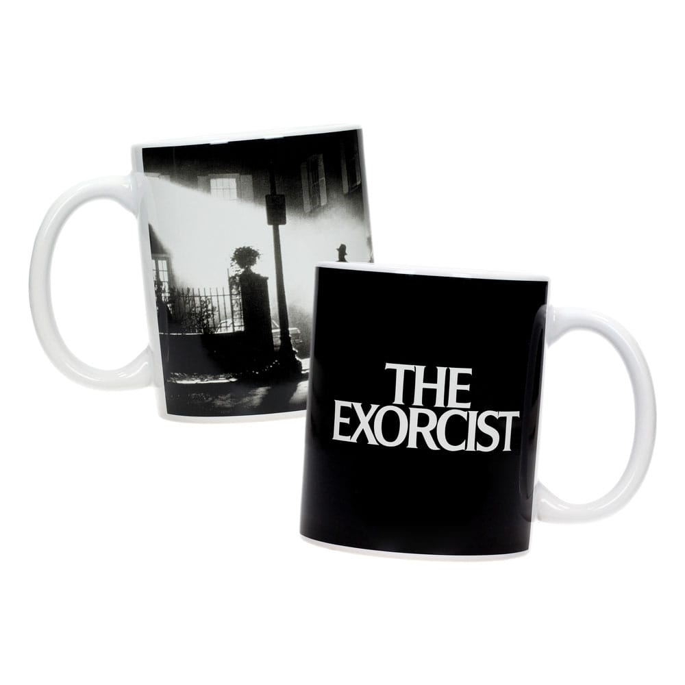 he Exorcist Gift Set Mug & Keyring Poster Print Black & White 8435450269257