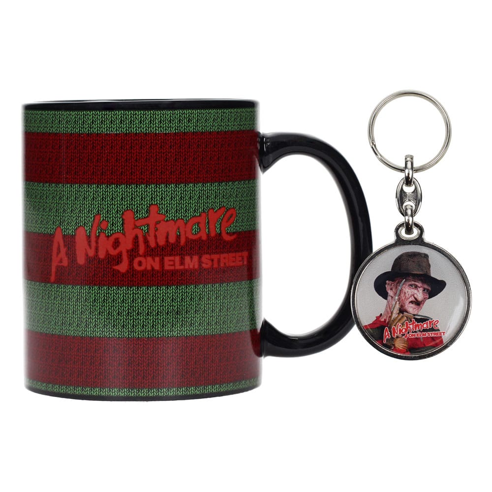 A Nightmare on Elm Street Gift Set Mug & Keyring A Nightmare on Elm Street  8435450269264