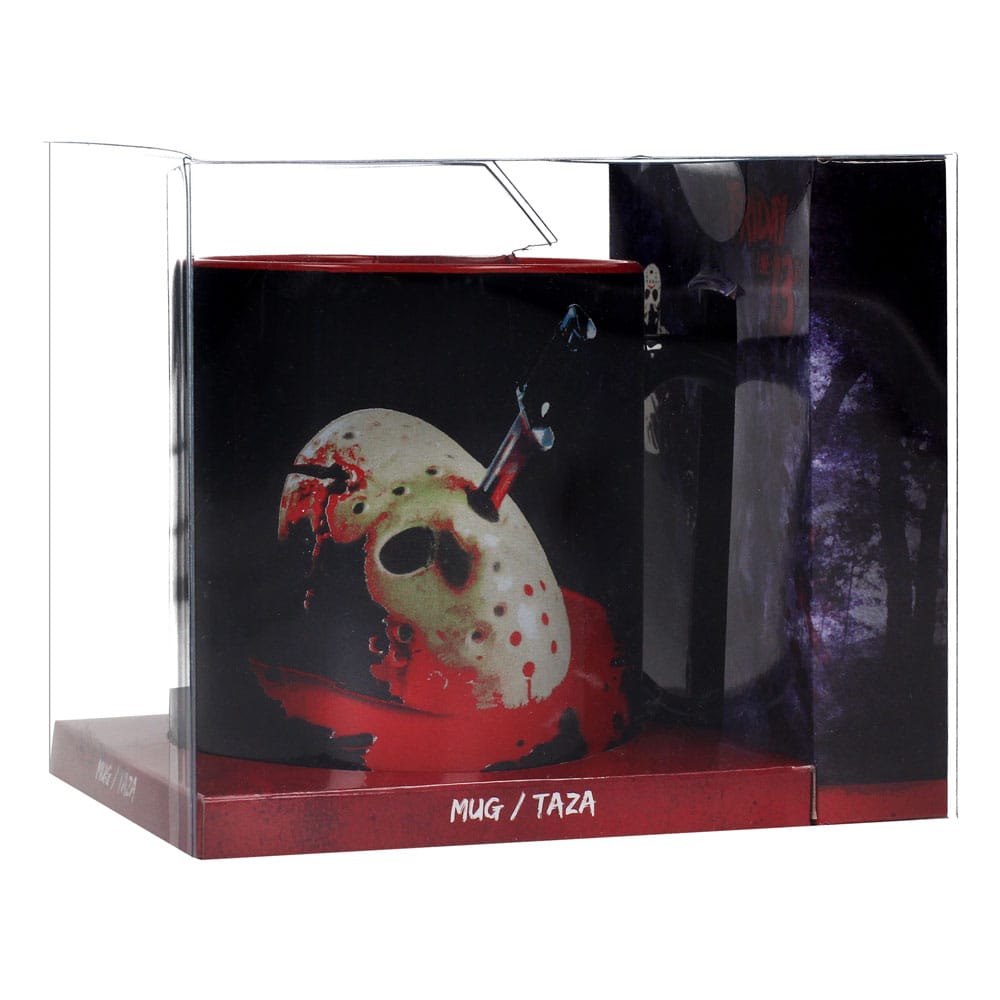 Friday the 13th Gift Set Mug & Keyring Jason's Mask 8435450269271
