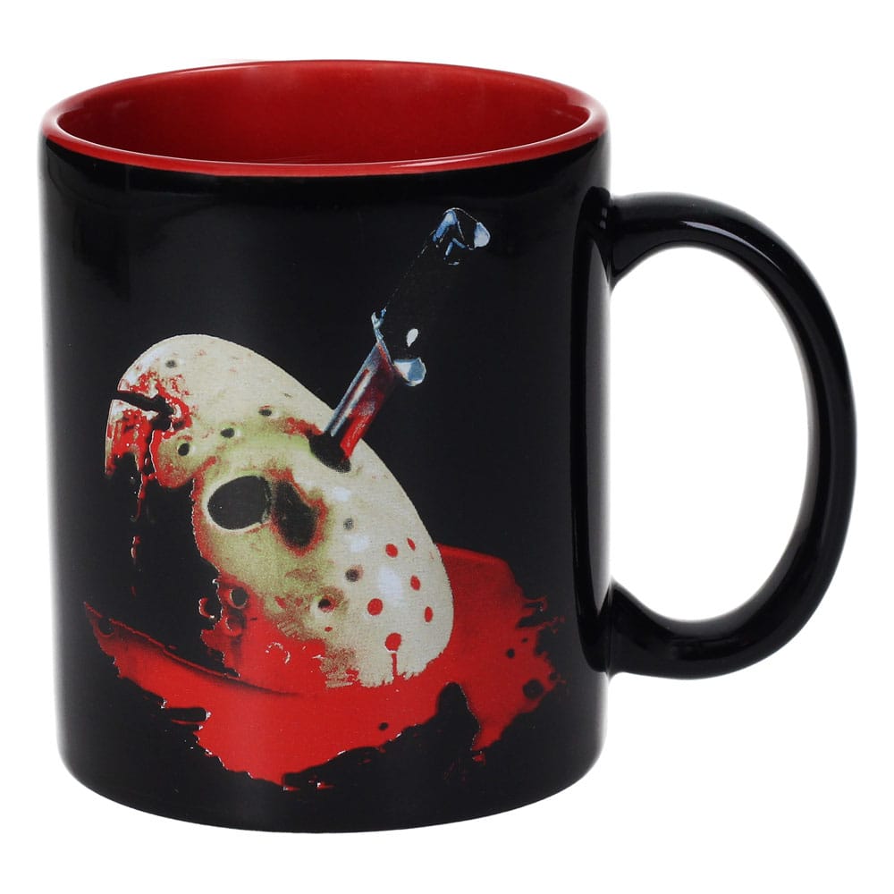 Friday the 13th Gift Set Mug & Keyring Jason's Mask 8435450269271