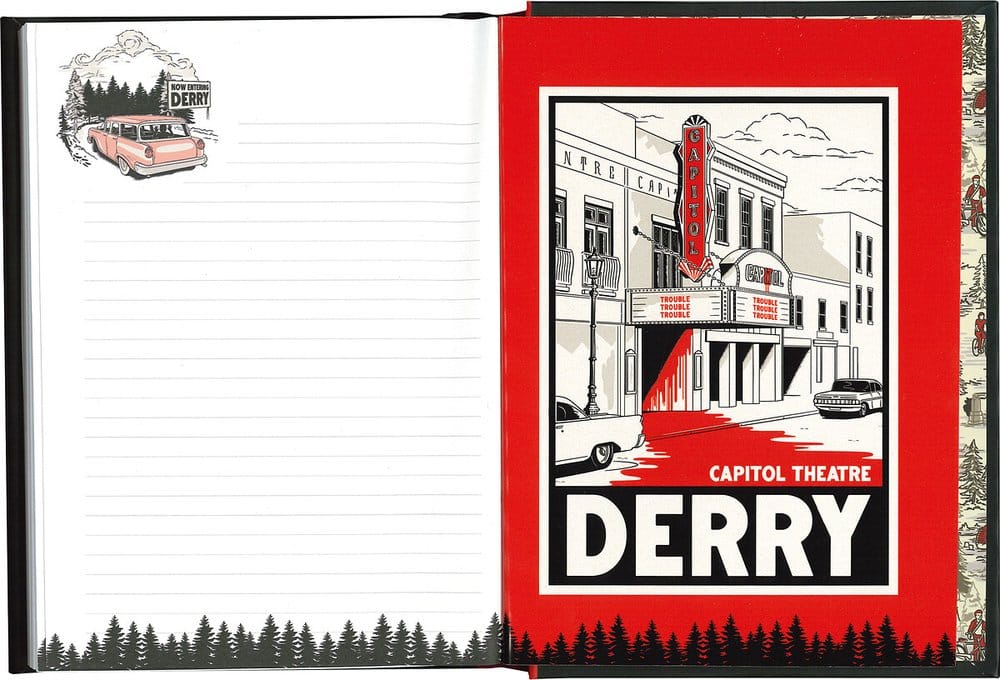 It: Welcome to Derry Light Up Notebook & Metal Keychain Gift Set 21 cm 8435450269295