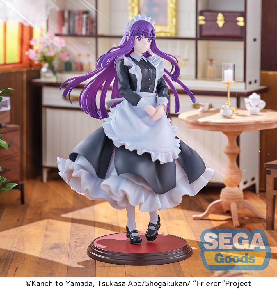 Frieren: Beyond Journey's End Luminasta PVC Statue Fern Maid Costume 21 cm   4582733450391