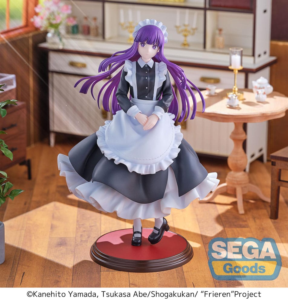 Frieren: Beyond Journey's End Luminasta PVC Statue Fern Maid Costume 21 cm   4582733450391