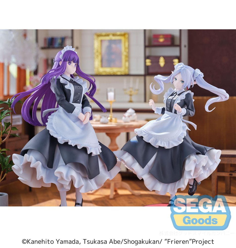 Frieren: Beyond Journey's End Luminasta PVC Statue Fern Maid Costume 21 cm 4582733450391