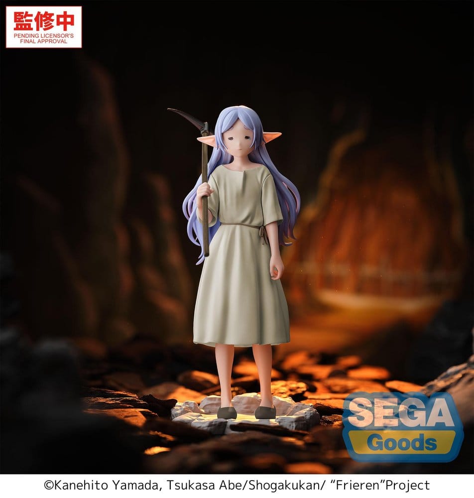 Frieren: Beyond Journey´s End High Premium PVC Figure Frieren - I Am Forced to Slave Away in the Mines for Three Centuries 18 cm 4582733462363