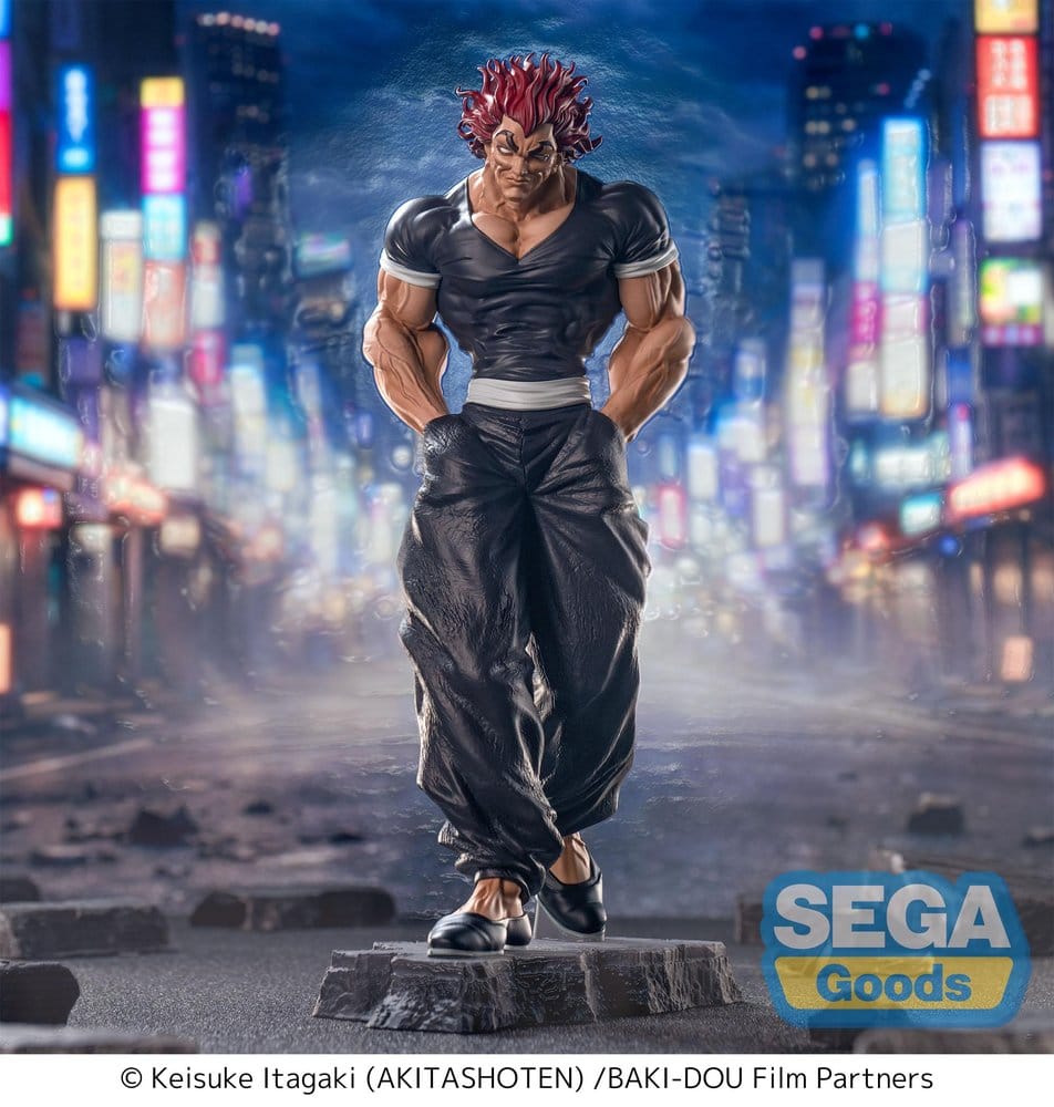 Baki-Dou Luminasta PVC Figure Yujiro Hanma 25 cm 4582733465166