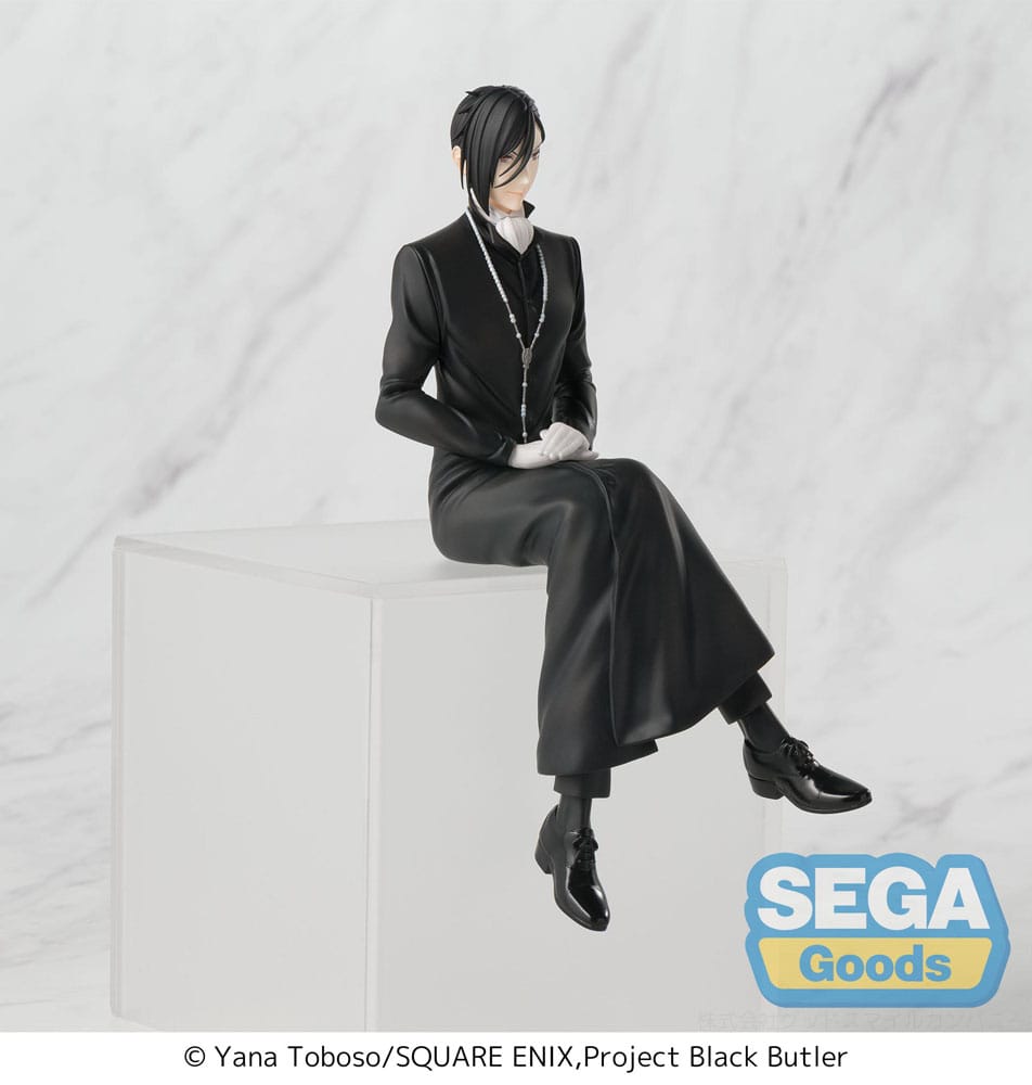 Black Butler: Boarding School Arc PM Perching PVC Statue Sebastian Michaelis 16 cm  4582733439952