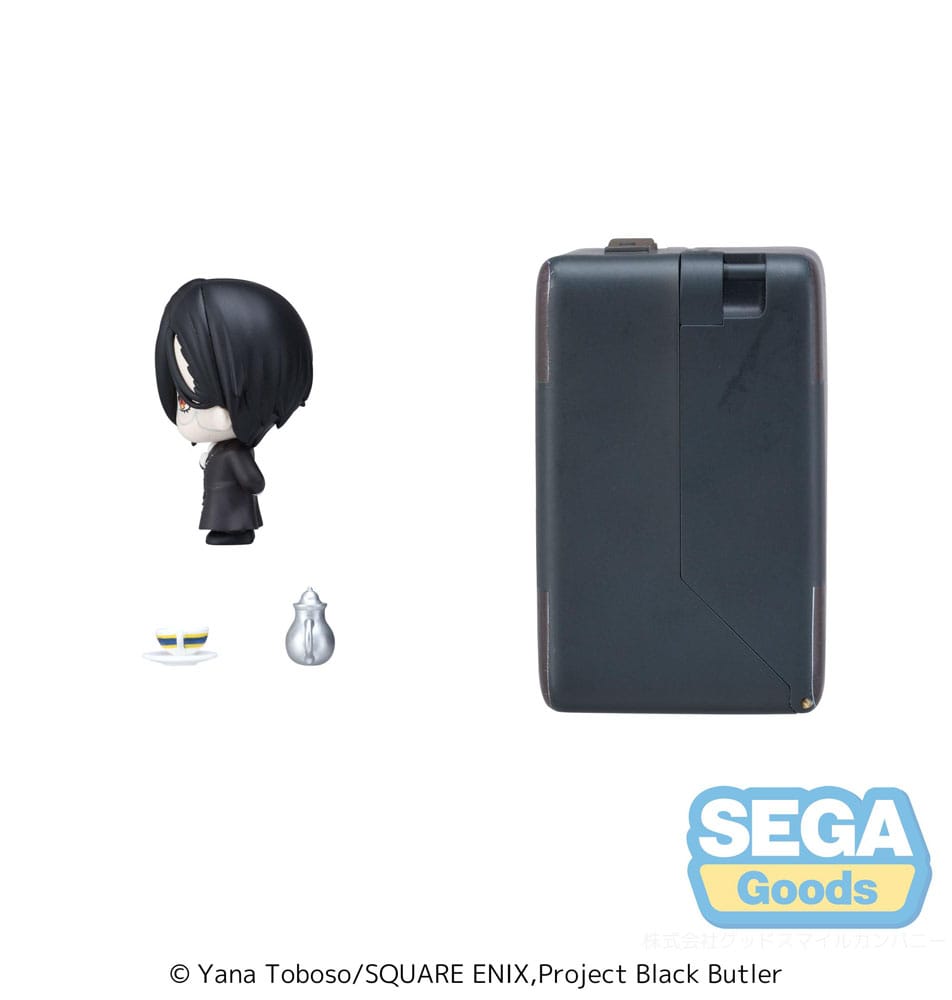 Black Butler: Boarding School Arc Petite World Memories Mini Figure Sebastian Michaelis (EX) 8 cm     4582733427409