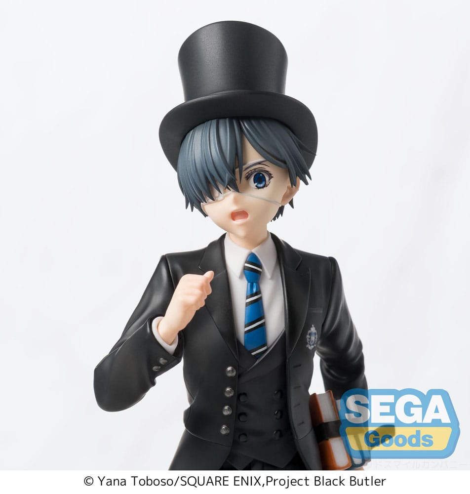 Black Butler: Boarding School Arc Luminasta PVC Statue Ciel Phantomhive 22 cm 4582733427430