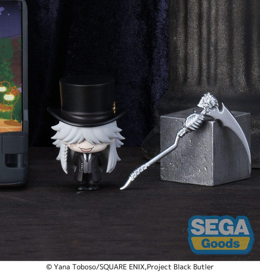 Black Butler: Boarding School Arc Petite World Memories Mini Figure Undertaker (EX) 8 cm     4582733427454