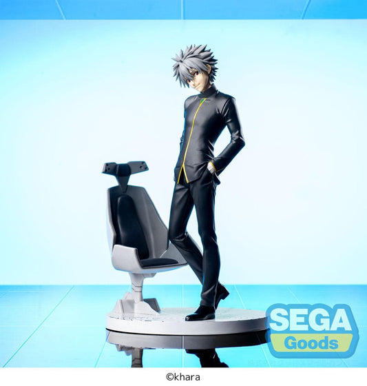 Evangelion: 3.0+1.0 Thrice Upon a Time Luminasta PVC Statue Kaworu Nagisa Commander Suit Ver. 2 20 cm 4582733433837
