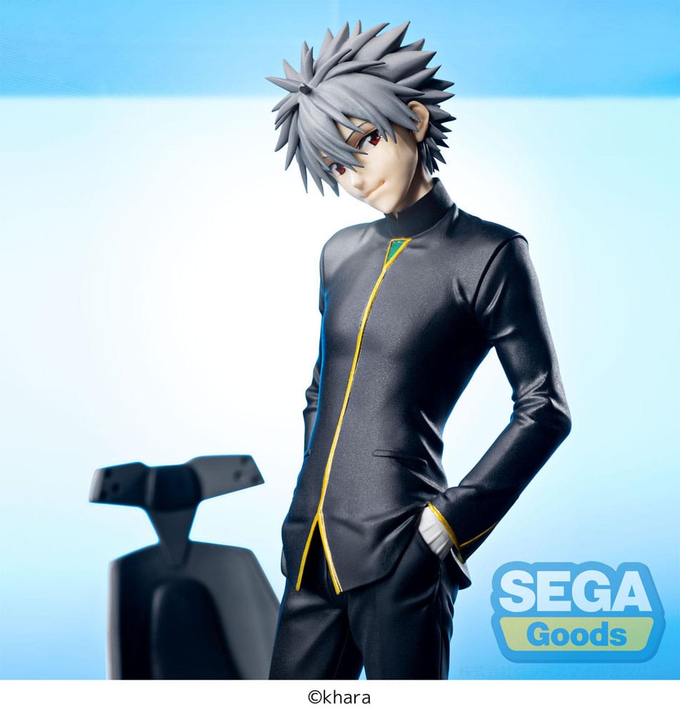 Evangelion: 3.0+1.0 Thrice Upon a Time Luminasta PVC Statue Kaworu Nagisa Commander Suit Ver. 2 20 cm 4582733433837
