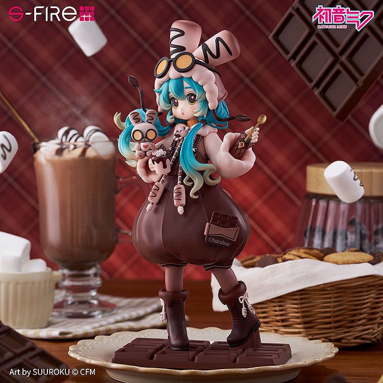 Character Vocal Series 01: Hatsune Miku PVC Statue Hatsune Miku Marshmallow Hot Cocoa 22 cm 4582733437897
