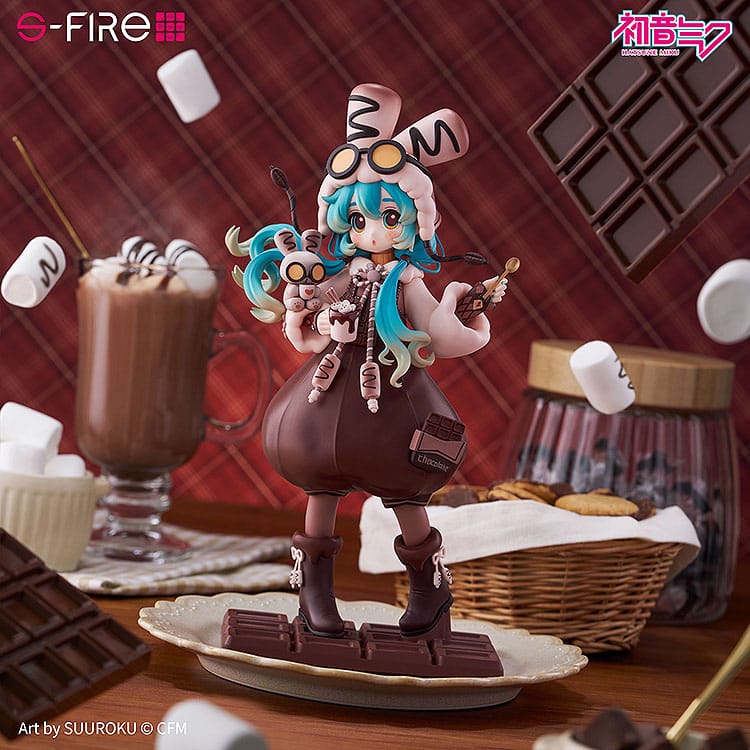 Character Vocal Series 01: Hatsune Miku PVC Statue Hatsune Miku Marshmallow Hot Cocoa 22 cm 4582733437897