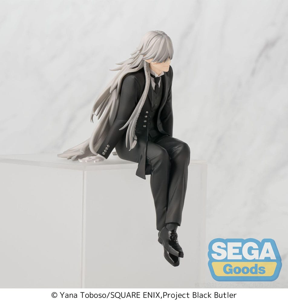 Black Butler: Boarding School Arc PM Perching PVC Statue Undertaker 13 cm    4582733439983