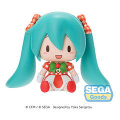 Character Vocal Series 01: Hatsune Miku Fuwa Petit Chibi Figure Hatsune Miku x Love and Berry Dress Up and Dance! Lovely Strawberry 8 cm 4582733440910