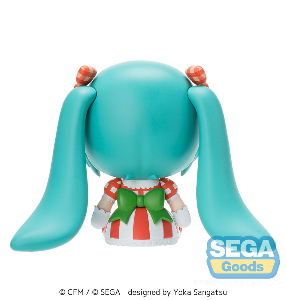 Character Vocal Series 01: Hatsune Miku Fuwa Petit Chibi Figure Hatsune Miku x Love and Berry Dress Up and Dance! Lovely Strawberry 8 cm 4582733440910