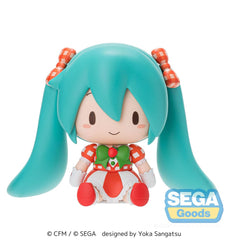 Character Vocal Series 01: Hatsune Miku Fuwa Petit Chibi Figure Hatsune Miku x Love and Berry Dress Up and Dance! Lovely Strawberry 8 cm 4582733440910