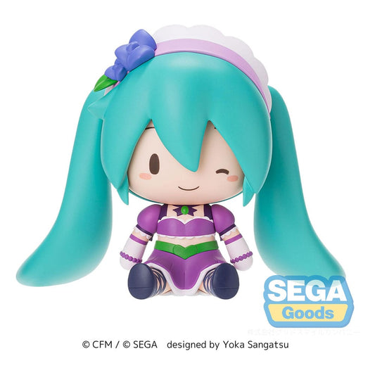 Character Vocal Series 01: Hatsune Miku Fuwa Petit Chibi Figure Hatsune Miku x Love and Berry Dress Up and Dance! Sparkly Purple 8 cm 4582733440927