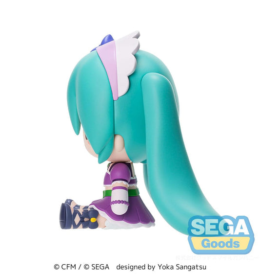Character Vocal Series 01: Hatsune Miku Fuwa Petit Chibi Figure Hatsune Miku x Love and Berry Dress Up and Dance! Sparkly Purple 8 cm 4582733440927