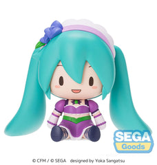 Character Vocal Series 01: Hatsune Miku Fuwa Petit Chibi Figure Hatsune Miku x Love and Berry Dress Up and Dance! Sparkly Purple 8 cm 4582733440927