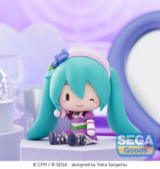 Character Vocal Series 01: Hatsune Miku Fuwa Petit Chibi Figure Hatsune Miku x Love and Berry Dress Up and Dance! Sparkly Purple 8 cm 4582733440927