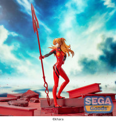 Evangelion: 3.0+1.0 Thrice Upon a Time Luminasta PVC Statue Asuka Shikinami Langley x Spear of Longinus 20 cm 4582733443737