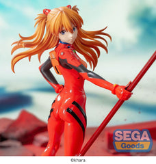 Evangelion: 3.0+1.0 Thrice Upon a Time Luminasta PVC Statue Asuka Shikinami Langley x Spear of Longinus 20 cm 4582733443737