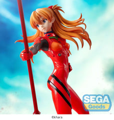 Evangelion: 3.0+1.0 Thrice Upon a Time Luminasta PVC Statue Asuka Shikinami Langley x Spear of Longinus 20 cm 4582733443737