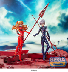 Evangelion: 3.0+1.0 Thrice Upon a Time Luminasta PVC Statue Asuka Shikinami Langley x Spear of Longinus 20 cm 4582733443737