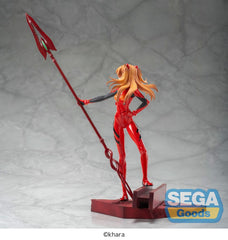 Evangelion: 3.0+1.0 Thrice Upon a Time Luminasta PVC Statue Asuka Shikinami Langley x Spear of Longinus 20 cm 4582733443737