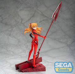 Evangelion: 3.0+1.0 Thrice Upon a Time Luminasta PVC Statue Asuka Shikinami Langley x Spear of Longinus 20 cm 4582733443737