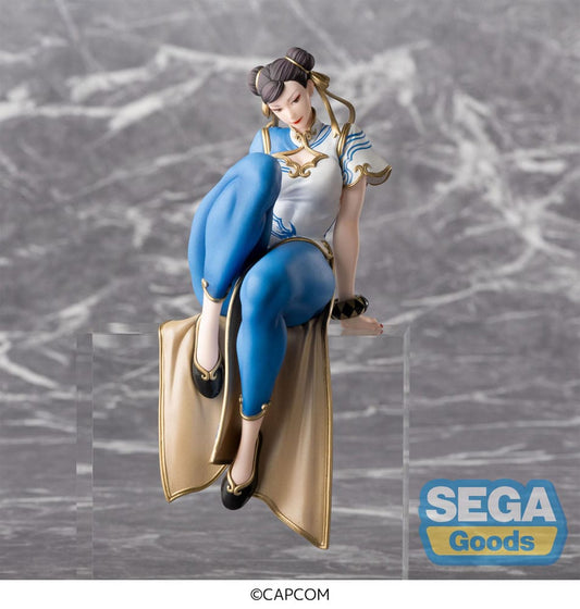 Street Fighter 6 PM Perching PVC Statue Chun-Li 14 cm 4582733444444