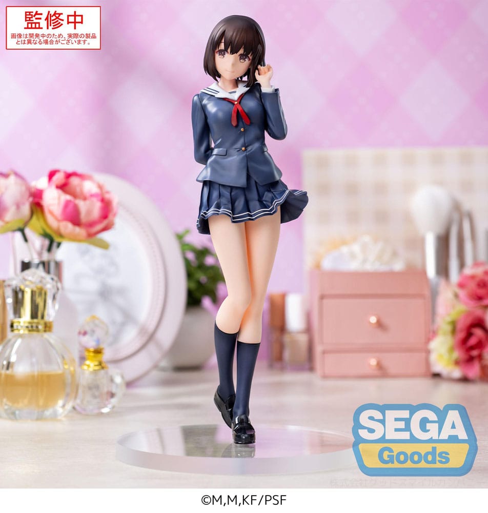 Saekano the Movie: finale Luminasta PVC Statue Megumi Kato Uniform Ver. 22 cm 4582733444512