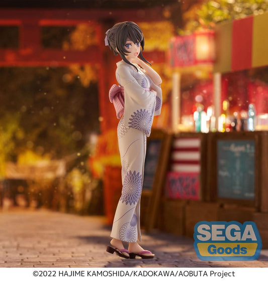 Rascal Does Not Dream of Bunny Girl Senpai Luminasta PVC Statue Mai Sakurajima Yukata 22 cm 4582733445557