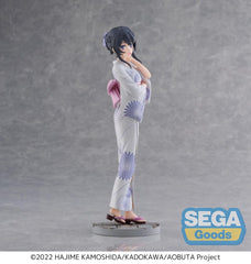 Rascal Does Not Dream of Bunny Girl Senpai Luminasta PVC Statue Mai Sakurajima Yukata 22 cm 4582733445557