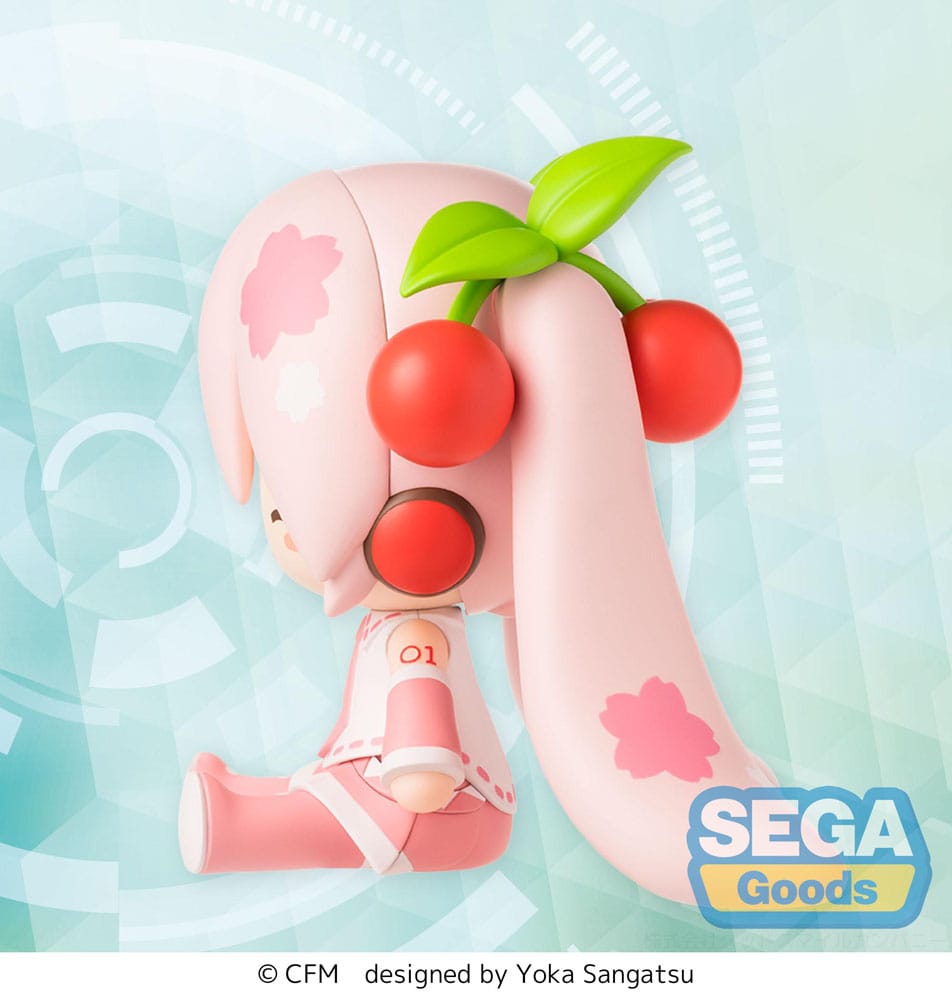Character Vocal Series 01: Hatsune Miku Fuwa Petit Chibi Figure Sakura Miku 8 cm  4582733445786