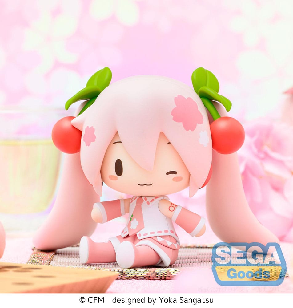 Character Vocal Series 01: Hatsune Miku Fuwa Petit Chibi Figure Sakura Miku 8 cm  4582733445786
